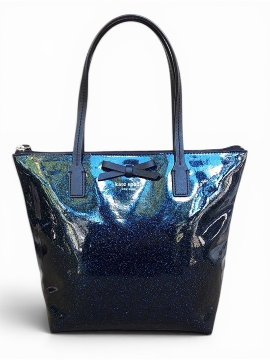 kate spade Handbags - Kate Spade Mavis Street Jeralyn Blue Glitter Celestial Tote Shoulder Bag